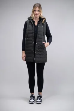 Harcour Boliva long Gilet sans manches|Femme Vestes & Blousons