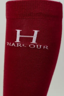 Harcour Chaussettes Badminton (X2 paires)|Femme Chaussettes D'équitation|Chaussettes D'équitation