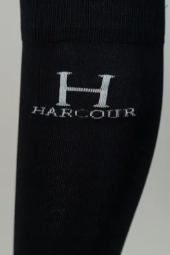 Harcour Chaussettes Badminton (X2 paires)|Femme Chaussettes D'équitation|Chaussettes D'équitation