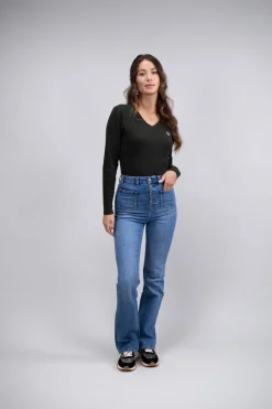Harcour Juvo Jean Flare|Femme Jeans, Shorts & Bas