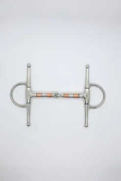 Harcour Mors aiguille rouleaux laiton 13mm| Mors