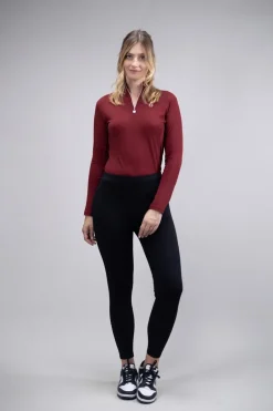 Harcour Pakita Legging Full grip Polaire|Femme Pantalons D'equitation