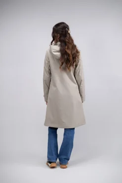 Harcour Tweeta Long Trench Coat|Femme Vestes & Blousons
